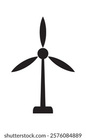 windmill, icon, energy, turbine, renewable, wind, air, vector, solar, illustration, generator, power, logo, technology, isolated, nature, sustainable, silhouette, industry, green,  electric, plant, se