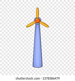 Windmill icon. Flat illustration of windmill vector icon for web