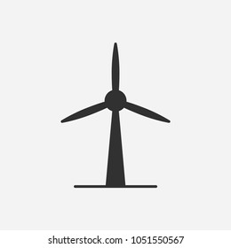 Windmill icon illustration isolated vector sign symbol