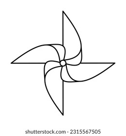 Icono De Molino De Invierno Para Logotipo Y Más