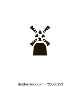 windmill icon. sign design