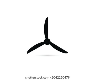 Windmill icon. Simple illustration of windmill vector icon for web