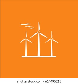 Windmill Icon Vector