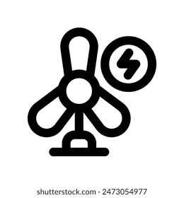 windmill icon. vector dual tone icon for your website, mobile, presentation, and logo design.