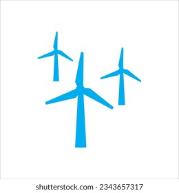 windmill icon vector illustration symbol