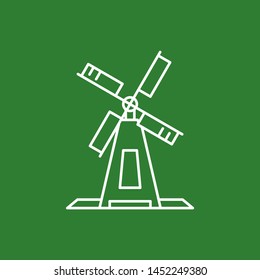 Windmill icon for your project
