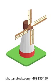 windmill isometric design