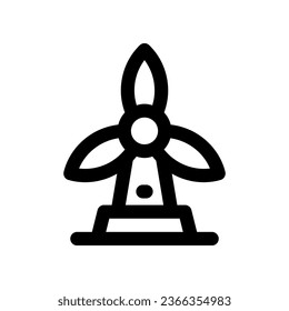 windmill line icon. vector icon for your website, mobile, presentation, and logo design.