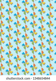 windmill pattern vector background