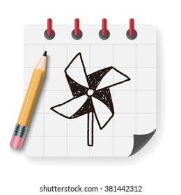 windmill toy doodle