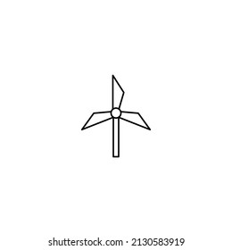 windmill vector icon
Wind power linear icon - vector concept symbol or design element in thin line style