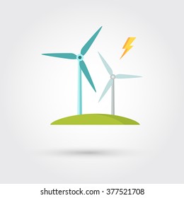 Windmills for electric power production