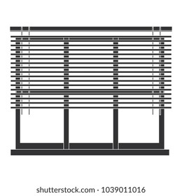 window apartment with blind