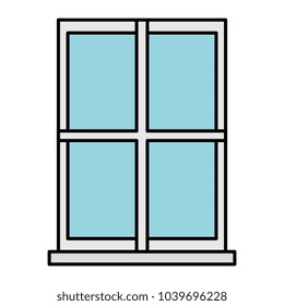 window apartment with blind