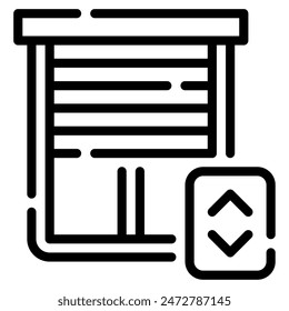 Icono de automatización de ventanas para Web, App, infografía, etc