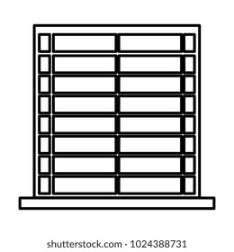 window blind isolated icon