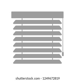 Window blind vector icon