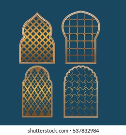  Window Border Collection Set Vector