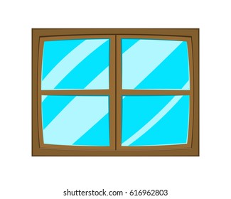 Window cartoon vector symbol icon design. Beautiful illustration isolated on white background
