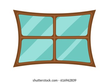 Window cartoon vector symbol icon design. Beautiful illustration isolated on white background