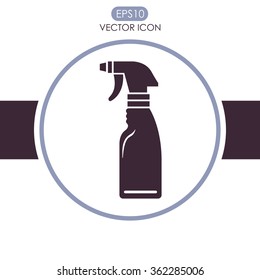 Window Cleaner Vector Icon.