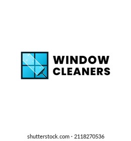 Window Cleaning Company Logo Template Shape Stock Vector (Royalty Free ...