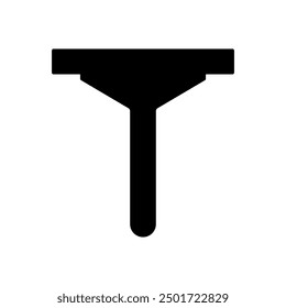 Window cleaning icon. Window glass cleaning vector icon.