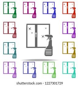 Window cleaning liquid icon. Elements of Cleaners in multi color style icons. Simple icon for websites, web design, mobile app, info graphics