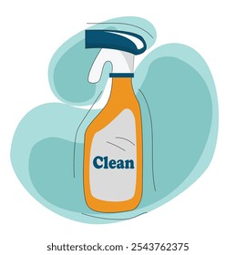 produto de limpeza de janela spray garrafas.Spray Pistol Cleaner Garrafa de plástico
