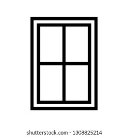 window closed icon vector