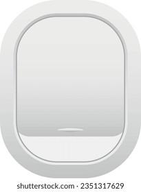 window, commercial airplane, travel, indoors, vehicle interior, illustration