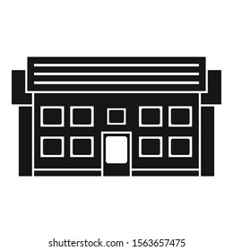 Window cottage icon. Simple illustration of window cottage vector icon for web design isolated on white background