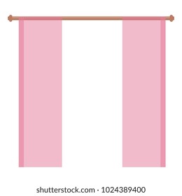 window courtain isolated icon