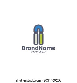 Window Cross Church Logo Design Vector