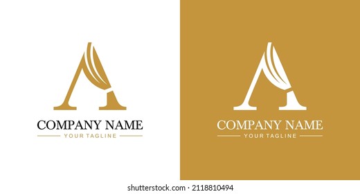 window curtain themed graphic image, on a white and gold background. basic vector graphics.