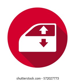 Window dashboard flat icon