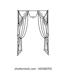  window decoration. curtains. interior textiles.