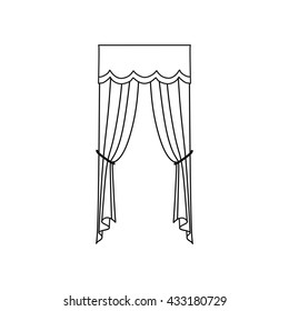  window decoration. curtains. interior textiles.