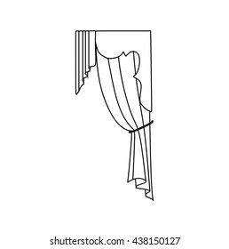  window decoration. curtains. interior textiles.