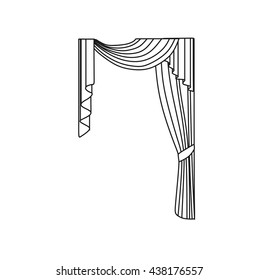  window decoration. curtains. interior textiles.