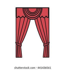  window decoration. curtains. interior textiles.