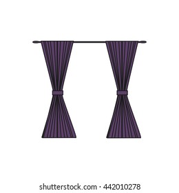  window decoration. curtains. interior textiles.