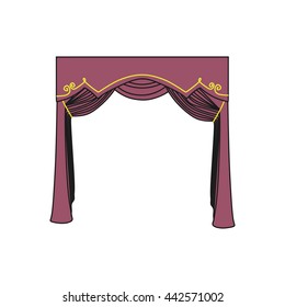  window decoration. curtains. interior textiles.