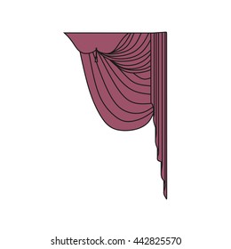  window decoration. curtains. interior textiles.