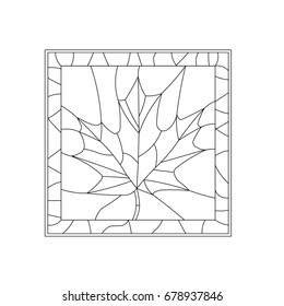 Window decorative vector frame with dimension black paint on the white background