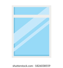 Fenster-Design, Architektur-Haus-Thema Vektorgrafik
