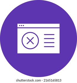 Window Error Icon Vector Image Can Stock Vector (Royalty Free ...