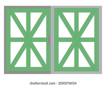 Vidrio de ventana con cinta adhesiva, ilustración simple de vidrio de ventana, lluvia afuera de la ventana