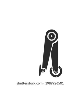 window holder icon drawing illustration on white background