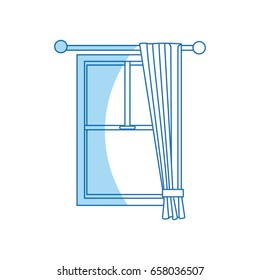 window home architecture curtain interior image
